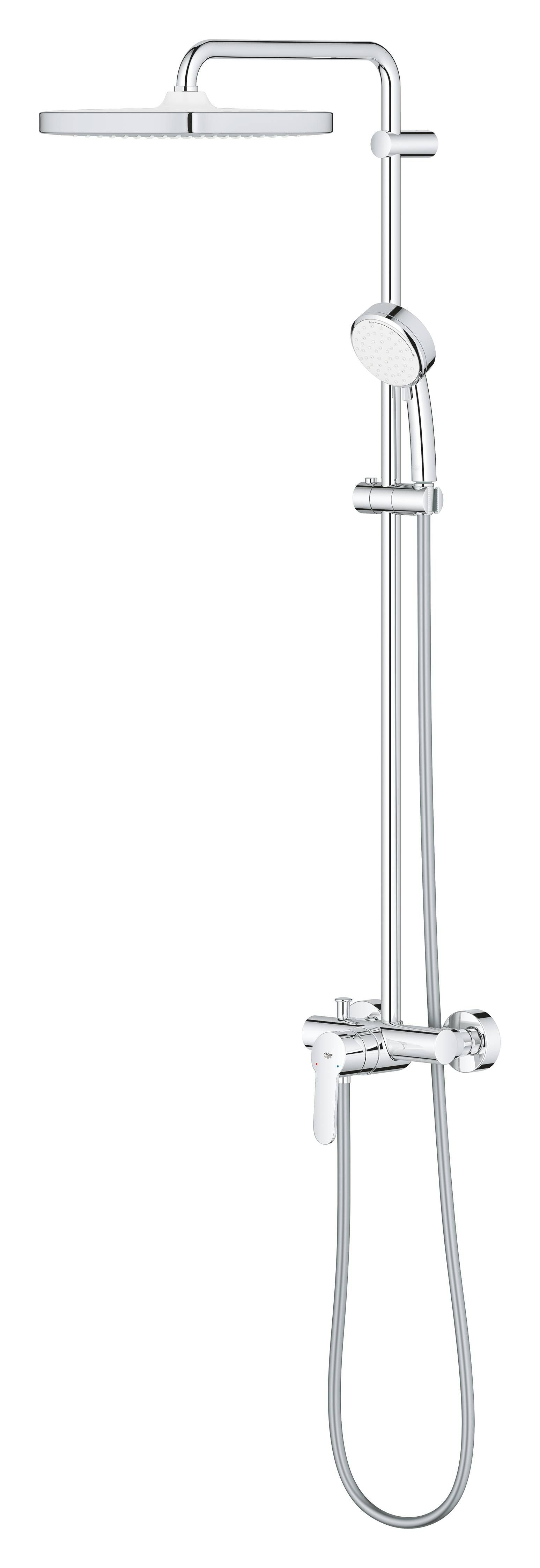 Душевая система GROHE Tempesta Cosmopolitan 250 CUBE с однорычажным смесителем, хром (26692000) Душевая система GROHE Tempesta Cosmopolitan 250 CUBE с однорычажным смесителем, хром (26692000)