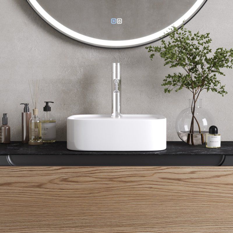 Раковина накладная керамическая CZR-6615, артикул CZR-6615