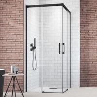 Дверь душевого уголка Radaway Idea Black KDD 100 L профиль Черный стекло прозрачное