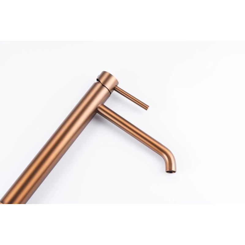 Смеситель для раковины высокий Knotlor SS-21/RB, бронза