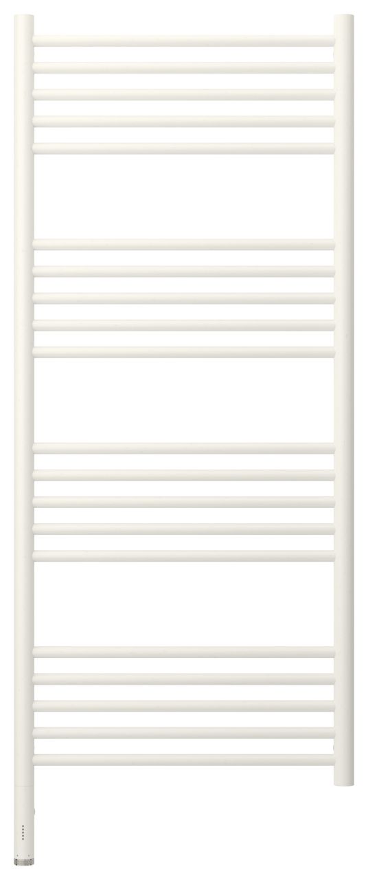 Полотенцесушитель электрический "БОГЕМА 3.0" прямая 1200х500 / МЭМ левый (Матовый белый)