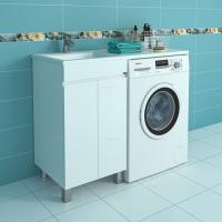 Тумба под раковину СаНта Марс 48, 700264, напольная (ум. Лидер 1100 литой мрамор)