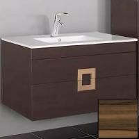 Тумба с раковиной SanVit Квадро Lux New 75 kkvadn075 с фактурой под дерево подвесная Кедр Тумба с раковиной SanVit Квадро Lux New 75 kkvadn075 с фактурой под дерево подвесная Кедр