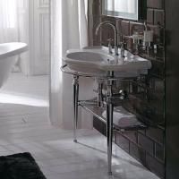 GLOBO Paestum Раковина подвесная/на мебель 110*60см с 1 отв. под смеситель, с комплектом креплений, цвет: белый