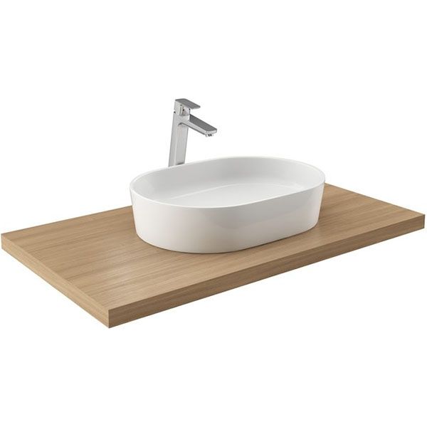 Раковина RAVAK MOON XJN01300002 (накладная, (56*40), белый), шт