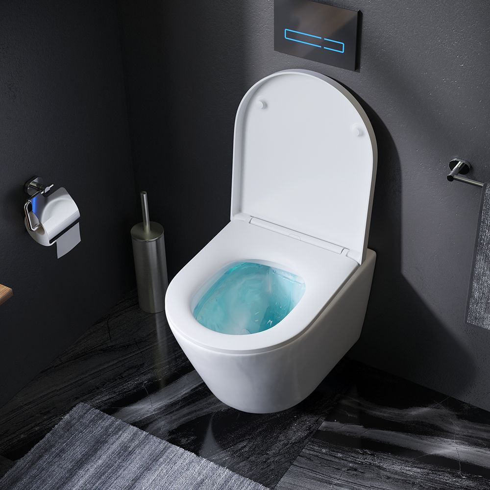 C741701SC Sense подвесной унитаз FlashClean с сиденьем микролифт C741701SC Sense подвесной унитаз FlashClean с сиденьем микролифт