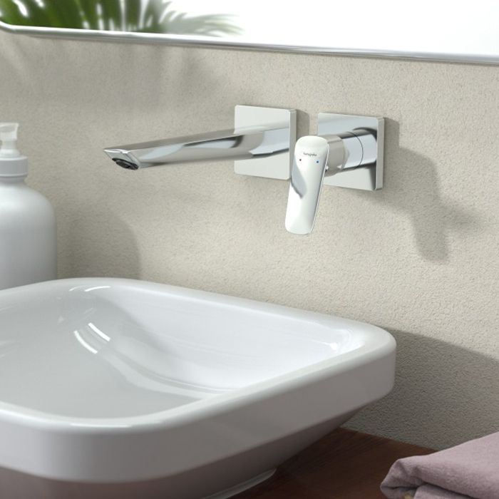 Смеситель для раковины, Hansgrohe, Logis, тип открывания воды-однорычажный, тип открывания воды-керамический узел смешивания, монтаж-встраиваемый, отверстия для монтажа-2, вынос излива, мм-222, внутренняя часть-необходимо заказть, цвет-хром Смеситель для раковины, Hansgrohe, Logis, тип открывания воды-однорычажный, тип открывания воды-керамический узел смешивания, монтаж-встраиваемый, отверстия для монтажа-2, вынос излива, мм-222, внутренняя часть-необходимо заказть, цвет-хром