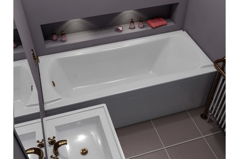 Ванна акриловая Relisan LOARA Гл000011735, 180x80, артикул Гл000011735