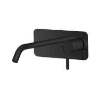 Fima Carlo Frattini Snap Cмеситель для раковины, встраиваемый, цвет: чёрный матовый