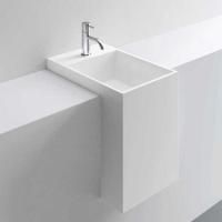 MILLDUE  Раковина  PROP 49 полувстраиваемая из MILLTEK SOLID ,35,7х52х49 см, с 1 отв для смесителя, цвет белый матовый MILLDUE  Раковина  PROP 49 полувстраиваемая из MILLTEK SOLID ,35,7х52х49 см, с 1 отв для смесителя, цвет белый матовый