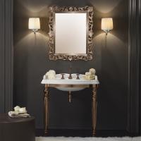 SIMAS Arcade 90, раковина 90*56, с 1 отв. под смеситель, цвет: белый