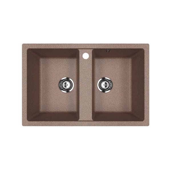 Кухонная мойка Ulgran U-608-307, терракот