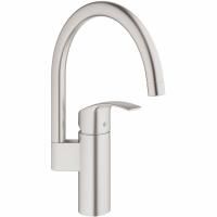Смеситель для кухни GROHE Eurosmart c высоким изливом, суперсталь (33202DC2) Смеситель для кухни GROHE Eurosmart c высоким изливом, суперсталь (33202DC2)