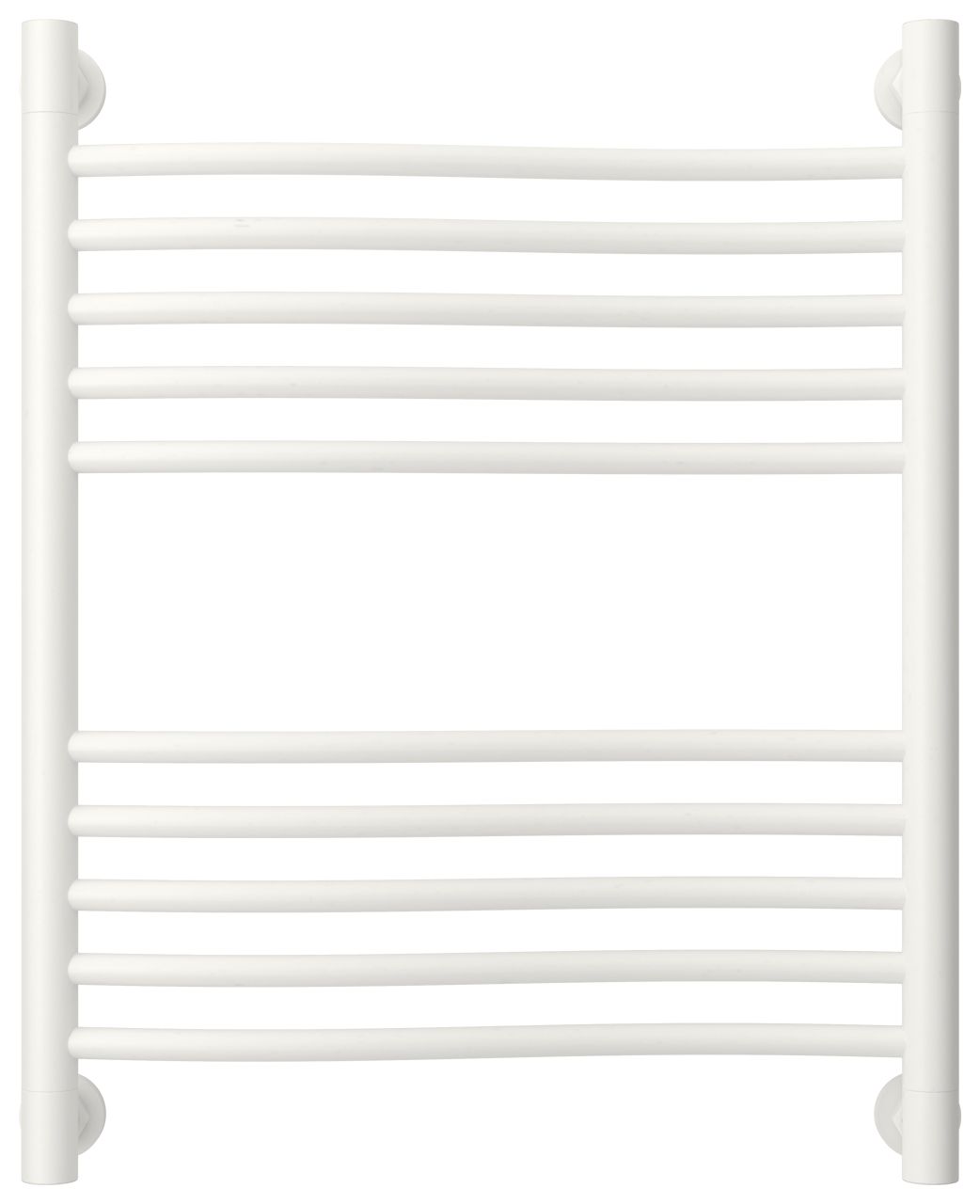 Полотенцесушитель водяной "ФЛЮИД+" 600х500 (Матовый Белый)