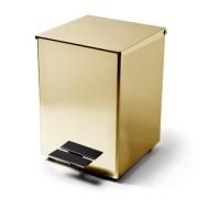 3SC Hotel Ведро 5 л. 18x22xh26 см, с педалью, с крышкой и механизмом softclose, из нерж.стали,цвет: золото 24к. Lucido 3SC Hotel Ведро 5 л. 18x22xh26 см, с педалью, с крышкой и механизмом softclose, из нерж.стали,цвет: золото 24к. Lucido
