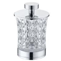 Стакан для ватных дисков Хром_Комплект