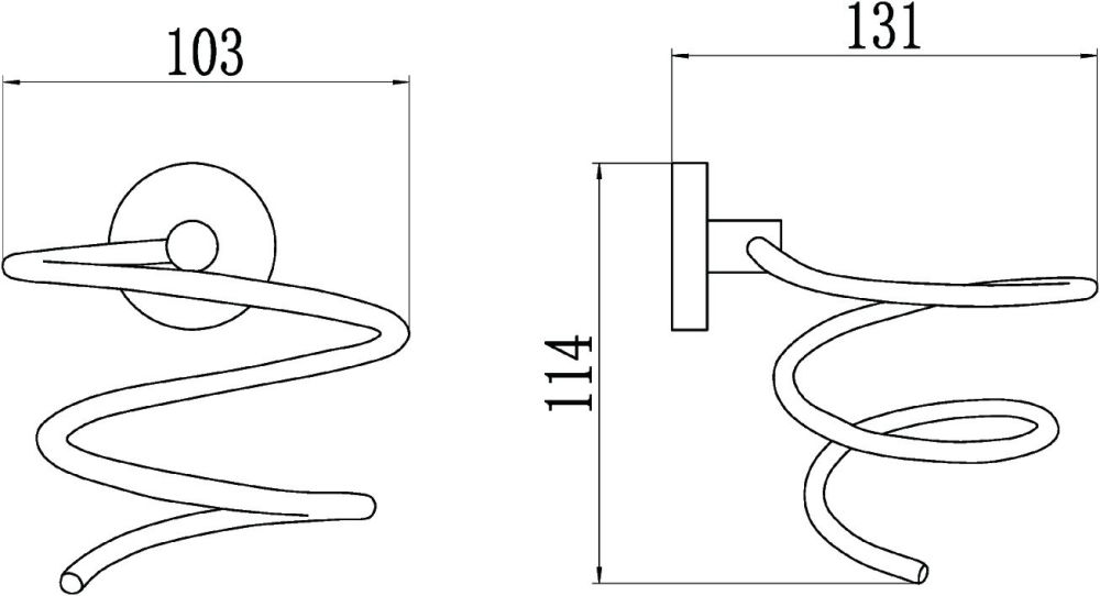 Держатель для фена Savol S-008755, хром, артикул S-008755