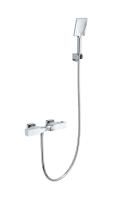 Смеситель для душа с термостатом WONZON & WOGHAND Twist, Хром (WW-B2025-A-CR)
