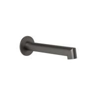 Gessi Ingranaggio Настенный излив для ванны, цвет Black Metal Brushed PVD