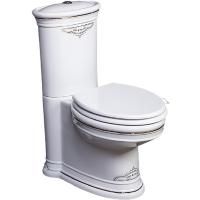 Унитаз с бачком напольный Puro с узором CHROME