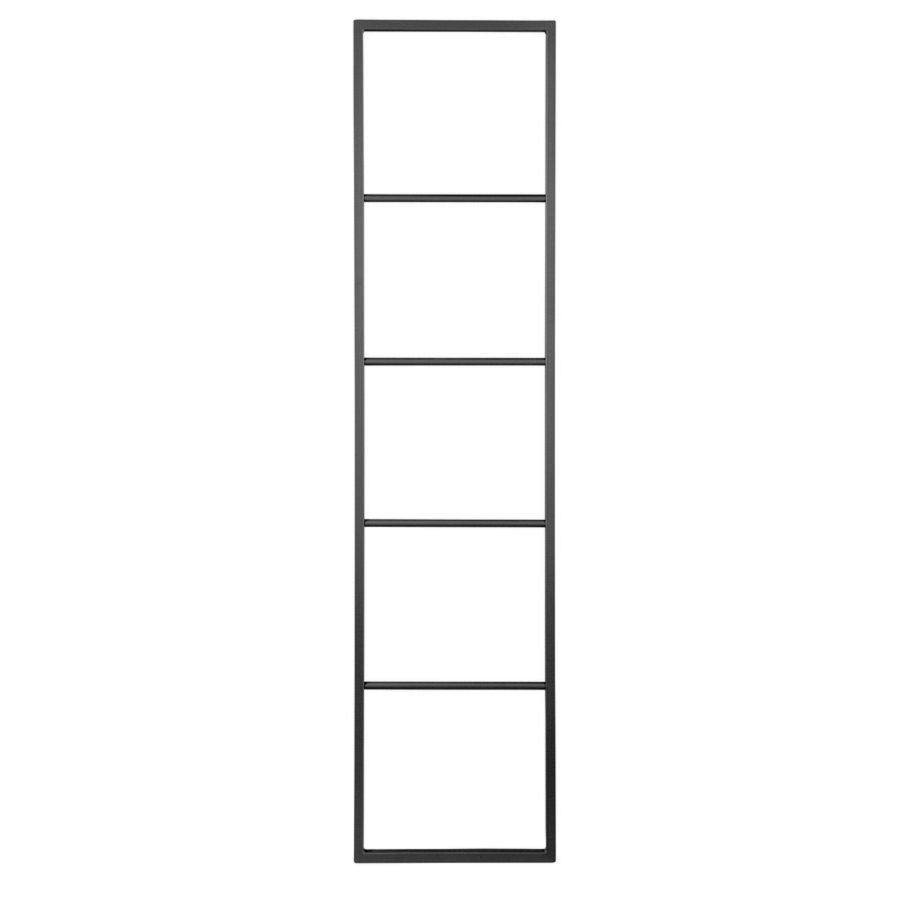 Декоративная лесенка SKA для интерьера, стальная, 420x1700x20 мм, черный матовый, Sapho