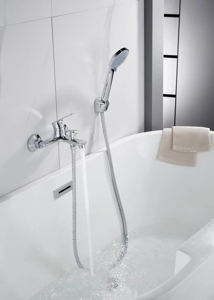 Смеситель для ванны Knotlor KN-52, хром