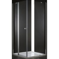 Душевой уголок Cezares Elena W-A-12 100x100 профиль Хром стекло прозрачное