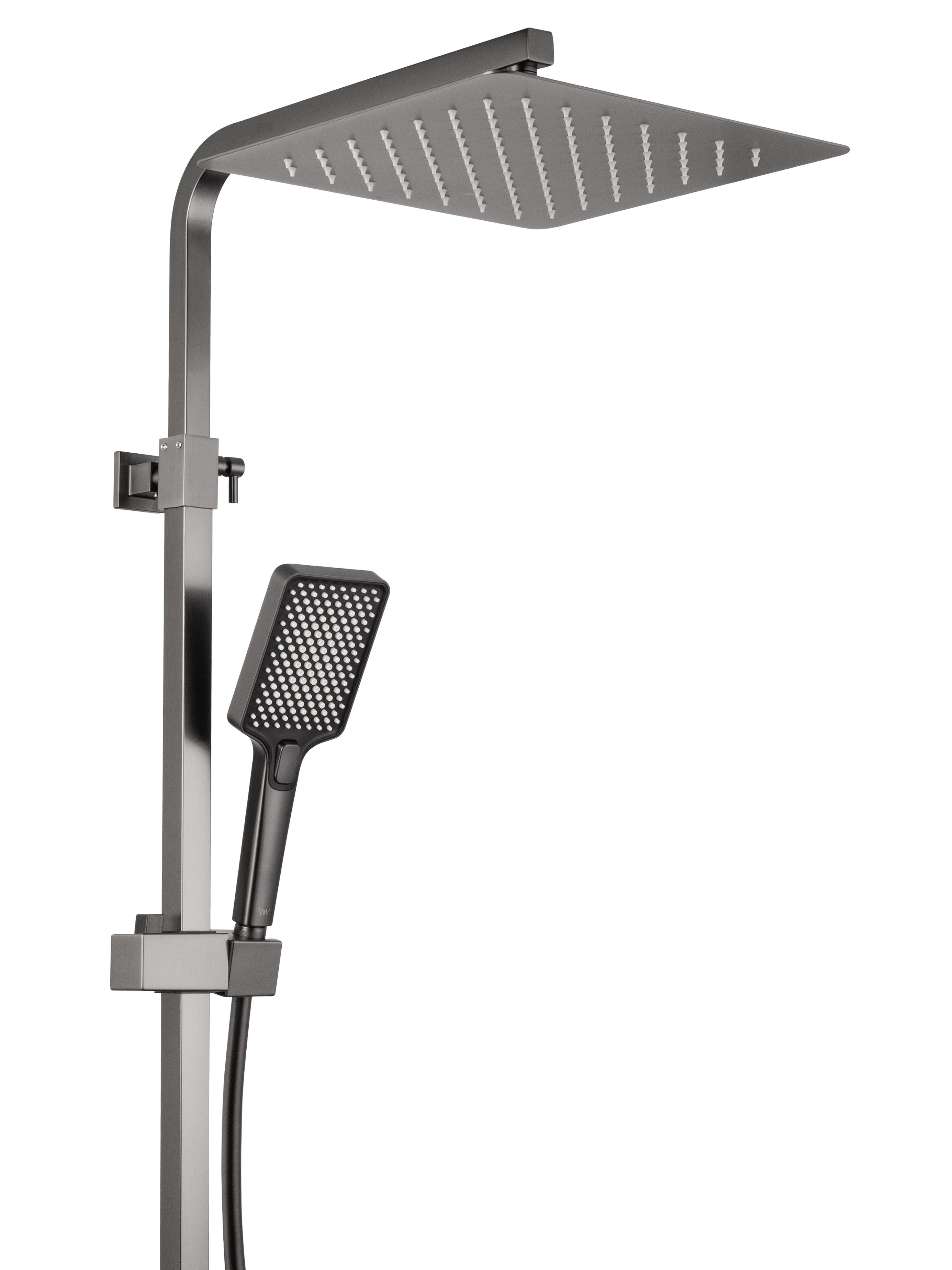 Душевая система WONZON & WOGHAND CUBE, Темный графит (WW-88739016-BGM)