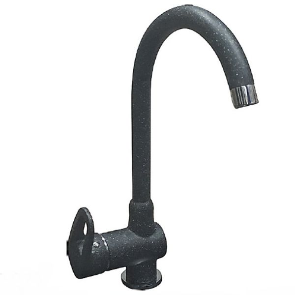 Смеситель для кухни GranFest 3023, черный