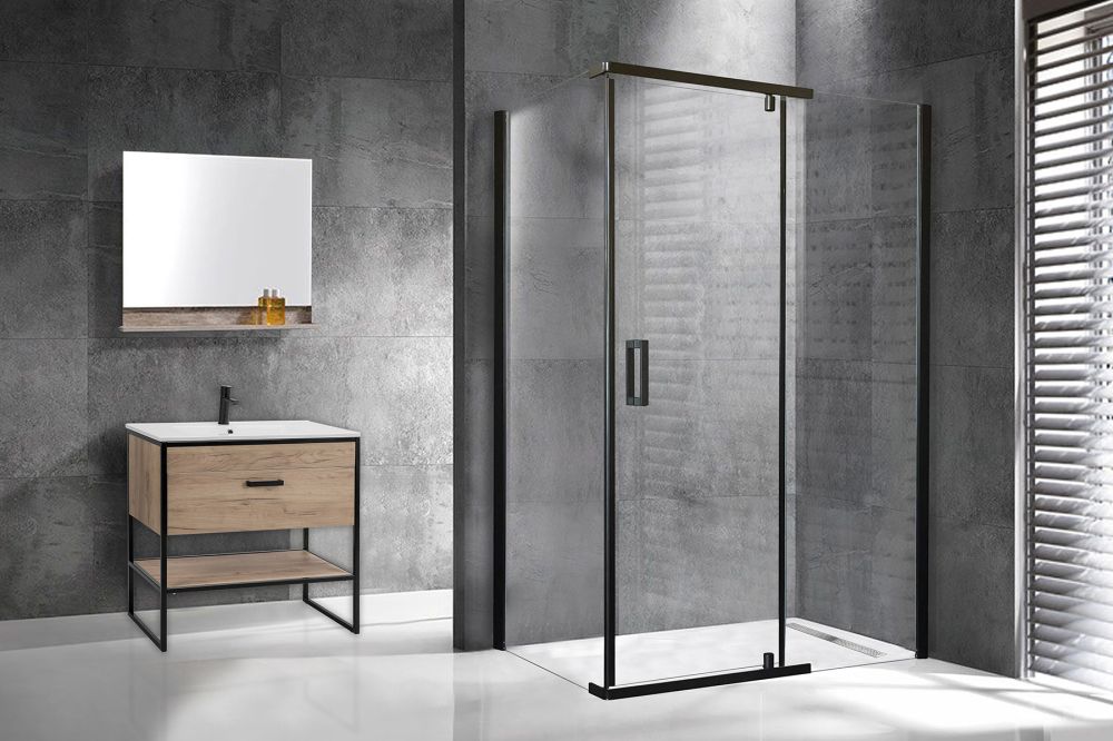 Душевой уголок Royal Bath  RB  HPVD-T-BL 120х90х200 (прозрачное), артикул RB9120HPVD-T-BL