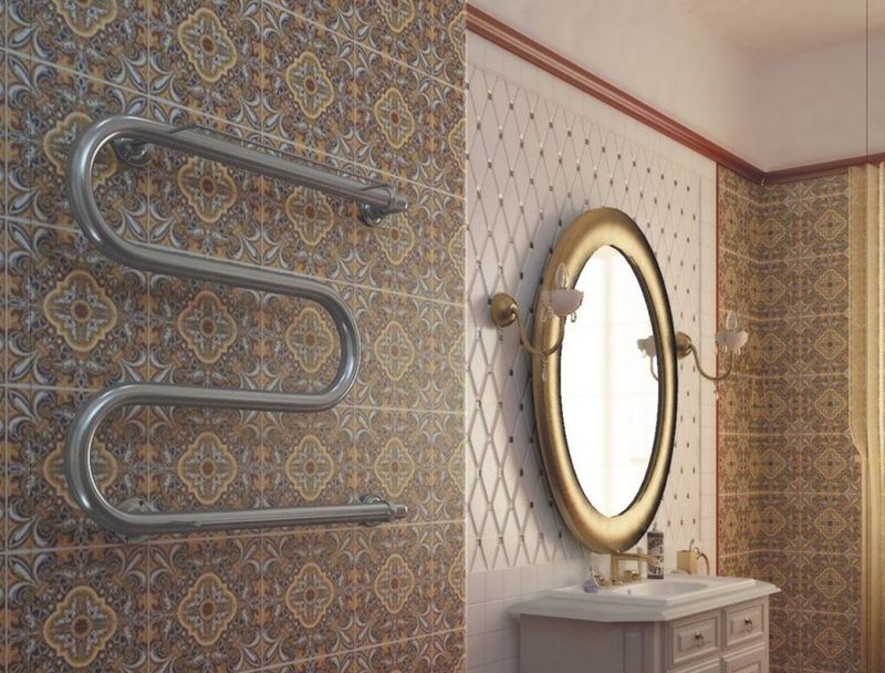 Водяной полотенцесушитель Ника Simple М1/СП 50x40 с полкой Хром Водяной полотенцесушитель Ника Simple М1/СП 50x40 с полкой Хром