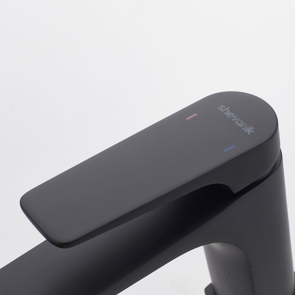 Смеситель для раковины Shevanik S4201H, черный