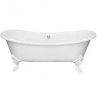 Чугунная ванна Elegansa Nadia 180x80 ножки Белые