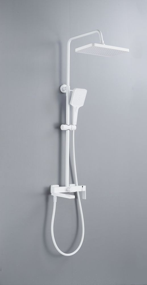 Душевая система Knotlor KN-23/WY, белый, артикул KN-23/WY
