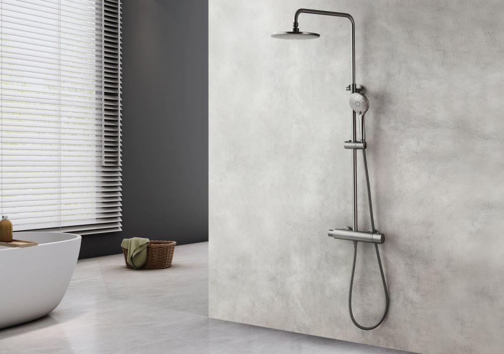 Душевая система Lemark Bronx (LM3770GM), артикул LM3770GM