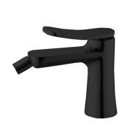 Fima Carlo Frattini Flo Смеситель для биде, на 1 отв.,без донного клапана, цвет: чёрный матовый