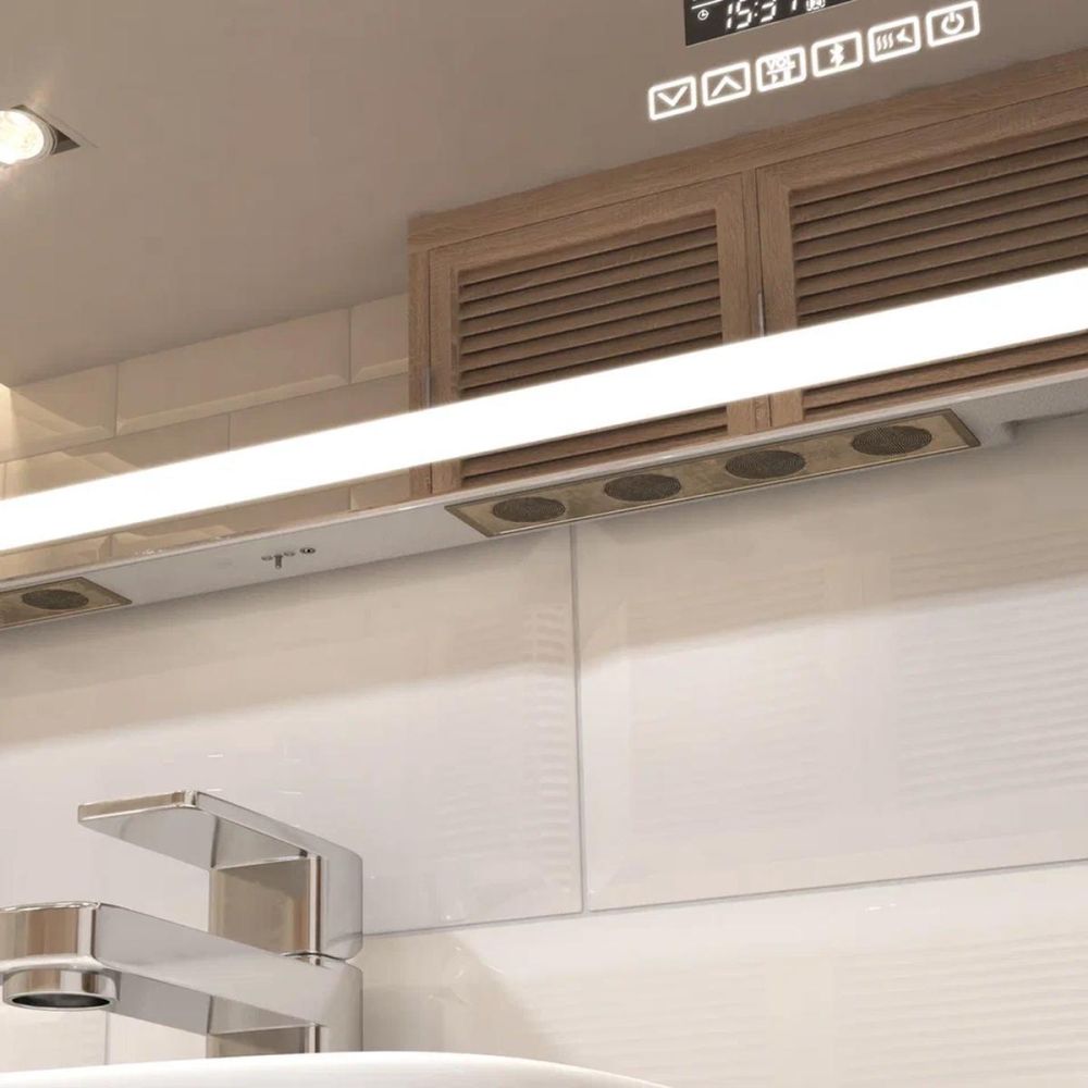 Зеркало VIGO Geometry Media voice 800, артикул 048