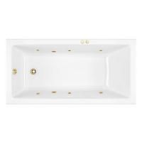 Ванна EXCELLENT Wave 160x80 "SOFT" (золото)