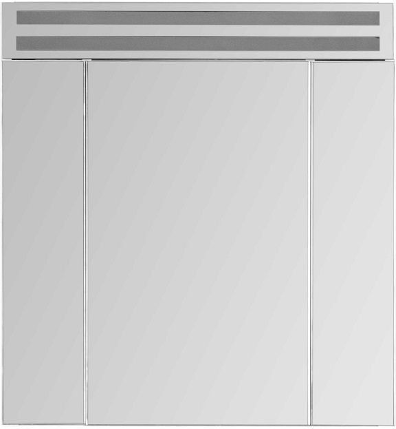 Зеркальный шкаф De Aqua Эколь 70 белый