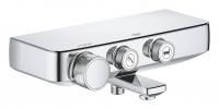 Термостат для ванны с душем GROHE GROHTHERM SMART CONTROL 34718000 (хром, L-11,6), шт Термостат для ванны с душем GROHE GROHTHERM SMART CONTROL 34718000 (хром, L-11,6), шт