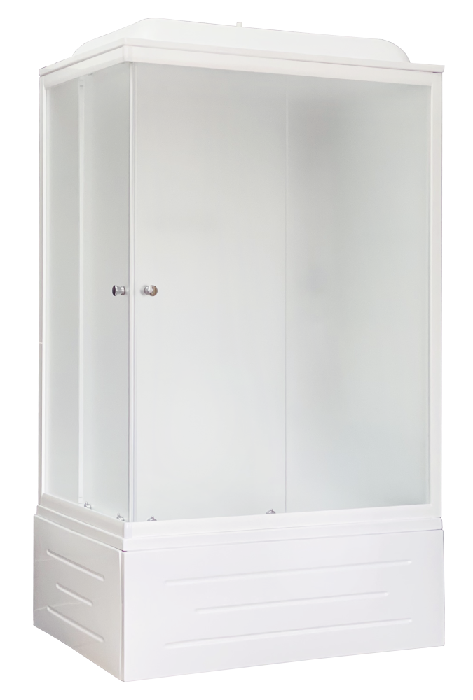 Душевая кабина Royal Bath  RB 8100BP5-WC (белое/матовое) правая, артикул RB8100BP5-WC-R