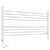Полотенцесушитель электро "Оливия ЧК8 800*500", белый муар, левый