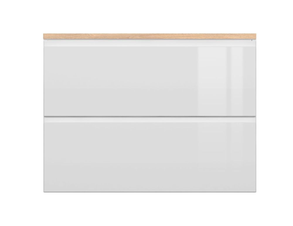 Тумба подвесная Cersanit MODUO 80 белый для устройства под столешницу SB-BL-MOD80 (MODUO 80) (SB-SZ-MOD80-BL/Wh), артикул SB-SZ-MOD80-BL/Wh