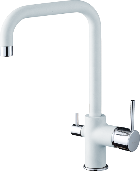 Rivelato Смеситель для кухни Tovel Г-обр. с краном питьевой воды D-35мм brina cromo арт.