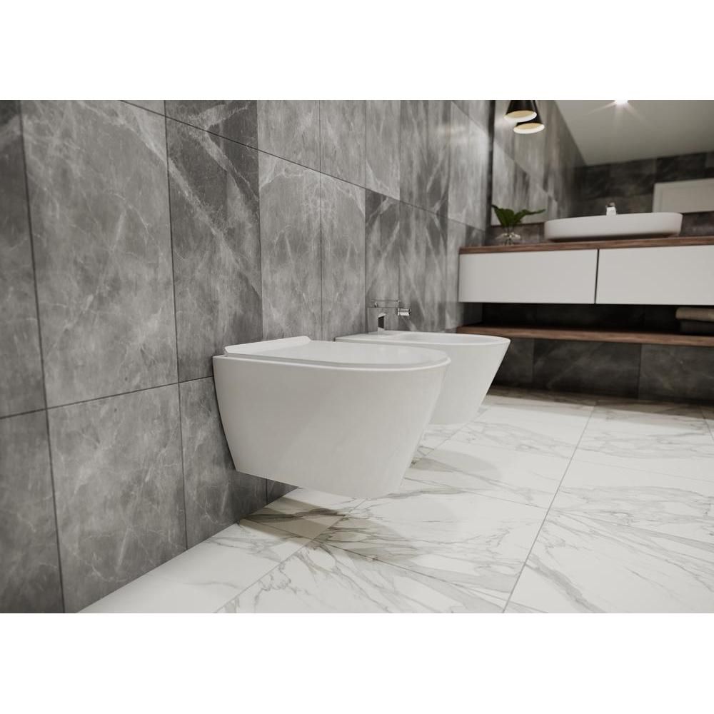 Унитаз  подвесной TIMO INARI TK-503MB, черный