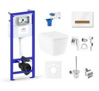 Комплект 10 в 1 Lavinia Boho Aveo Rimless 75110730, премиум со стеклянной клавишей