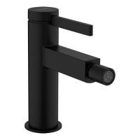 HANSGROHE (*Finoris) Смеситель для биде, со сливным клапаном Push-Open, черный матовый HANSGROHE (*Finoris) Смеситель для биде, со сливным клапаном Push-Open, черный матовый
