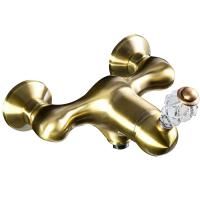 Смеситель для душа CRYSTAL, бронза_Комплект