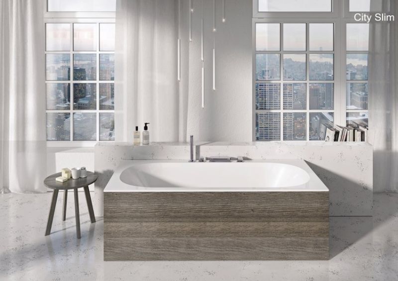 Ванна RAVAK CITY (180*80) C921300000 (белый, перелив по центру), шт