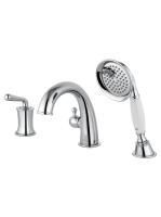 Смеситель на борт ванны WONZON & WOGHAND STEAM, Хром (WW-88659008-CR)